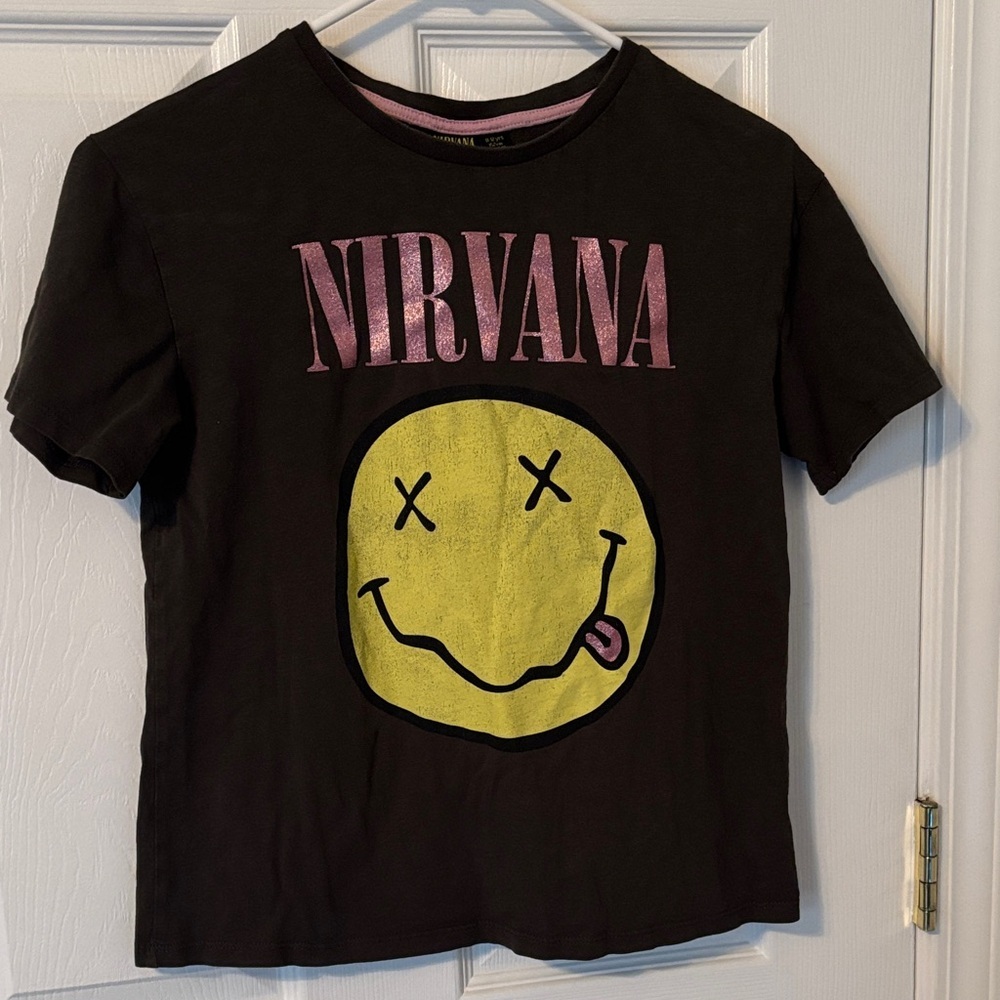 Girls nirvana tee